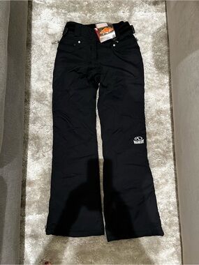 Marker Black Flare Ski Pants